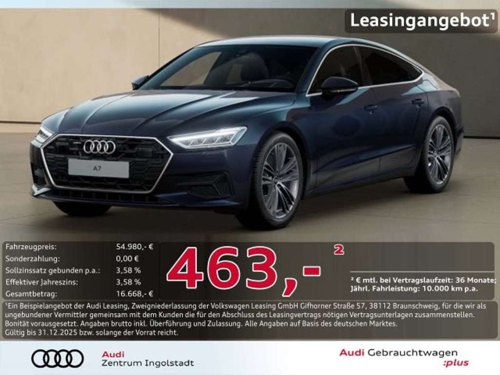 Audi A7 2025 Hybride Benzine