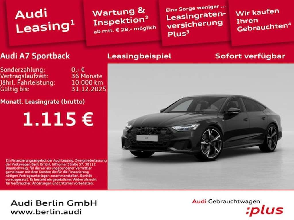 Audi A7 2025 Hybride Benzine