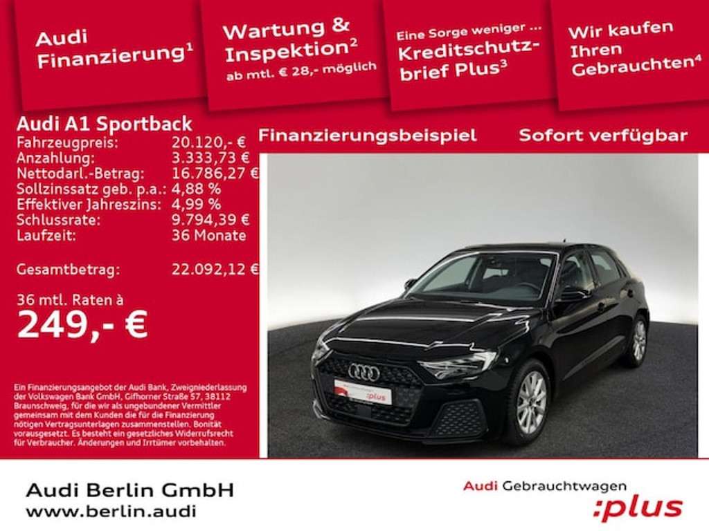 Audi A1 2021 Benzine