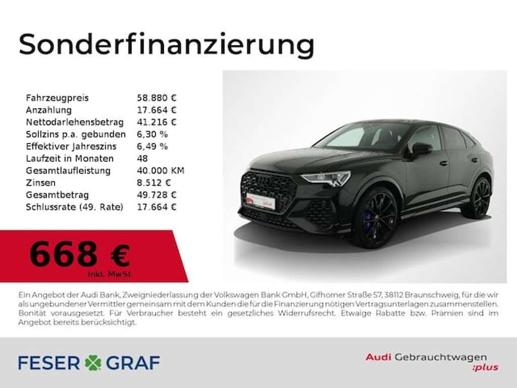 Audi RS Q3 2022 Benzine