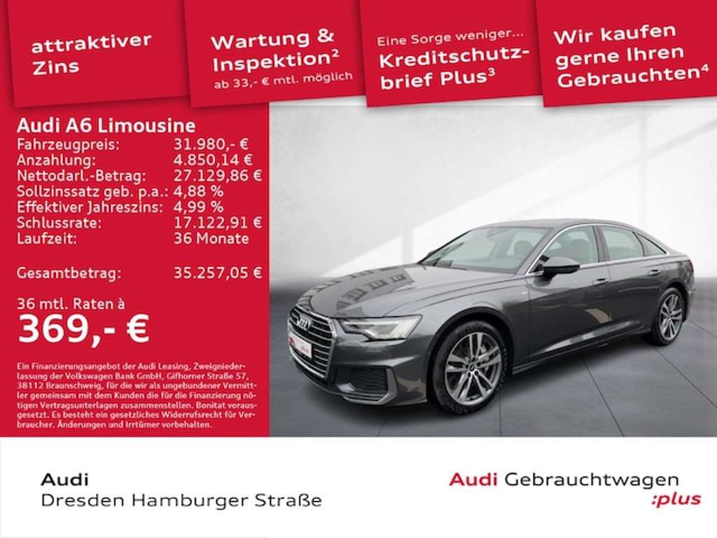 Audi A6 2021 Hybride Benzine