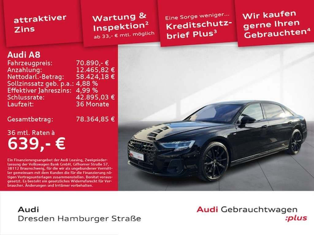 Audi A8 2022 Benzine
