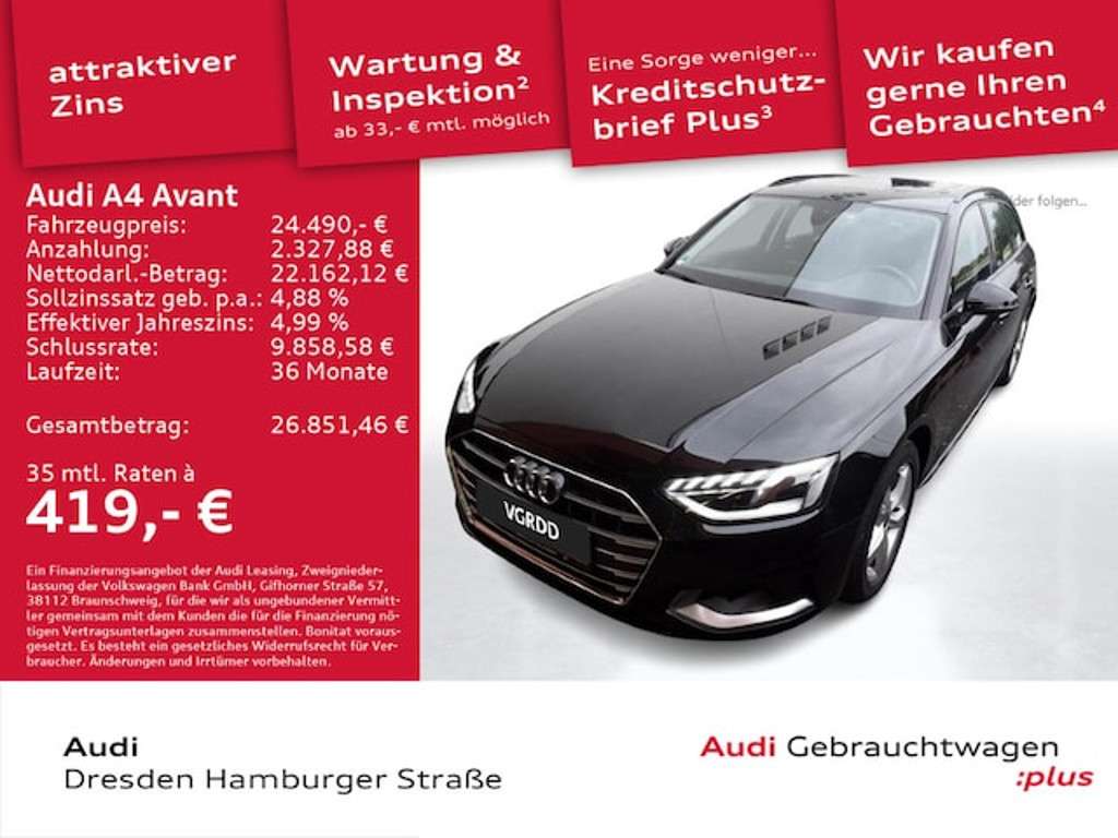 Audi A4 2021 Benzine