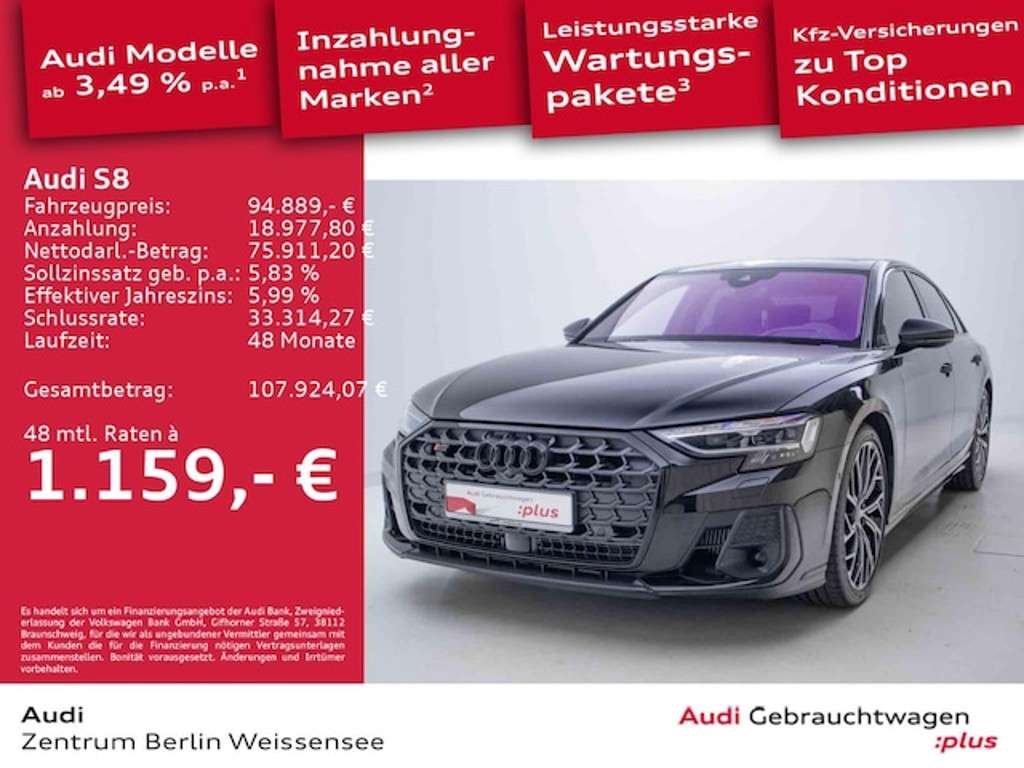 Audi S8 2023 Benzine