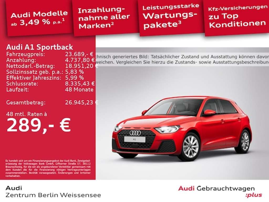 Audi A1 2022 Benzine
