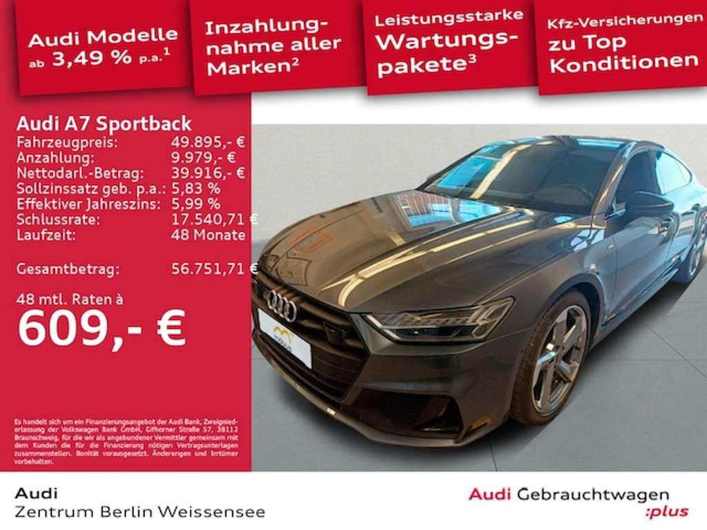Audi A7 2022 Hybride Benzine