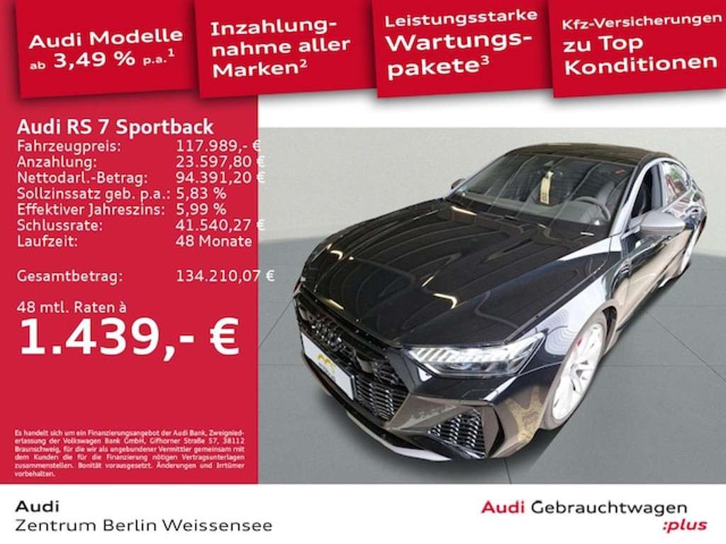 Audi RS7 2023 Benzine
