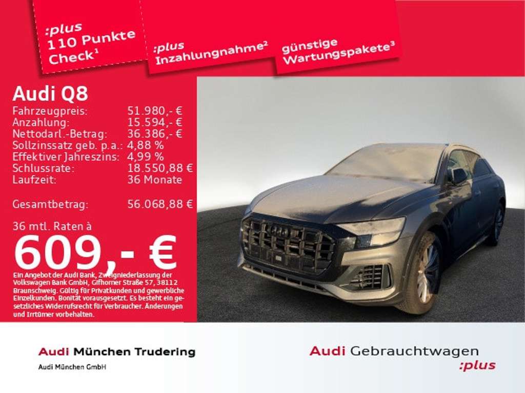 Audi Q8 2020 Hybride Benzine