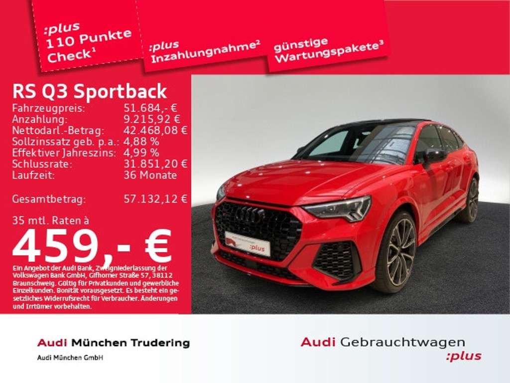 Audi RS Q3 2021 Benzine