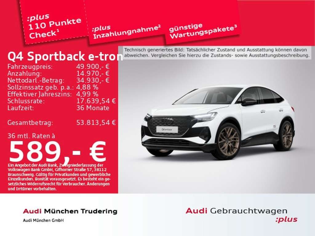Audi Q4 e-tron 2024 Elektrisch