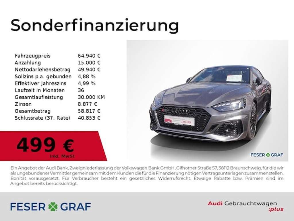 Audi RS5 2023 Benzine