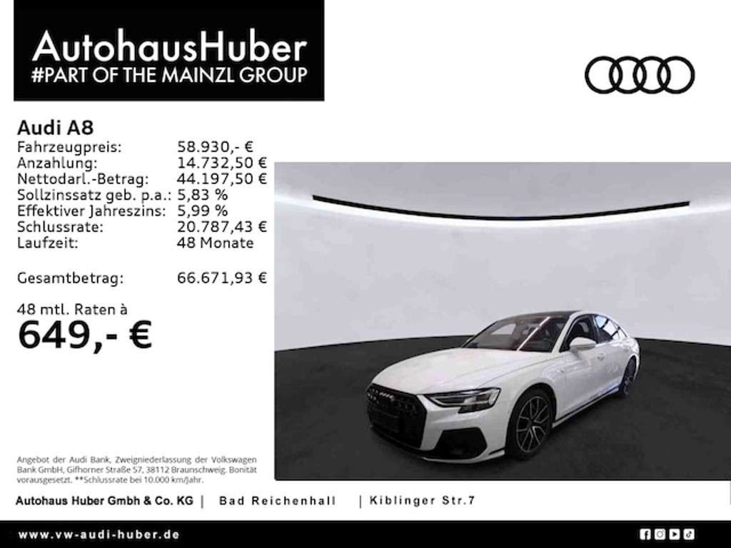 Audi A8 2022 Benzine