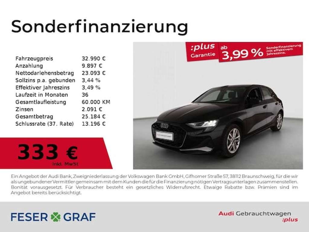 Audi A3 2025 Benzine