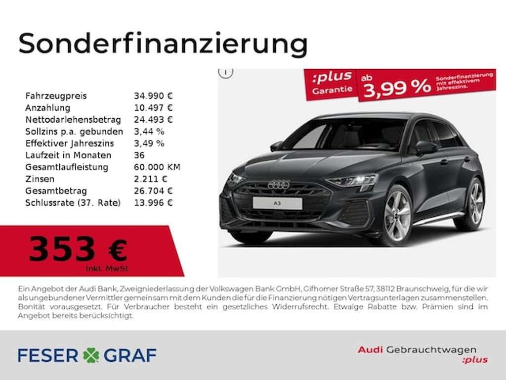 Audi A3 2025 Benzine
