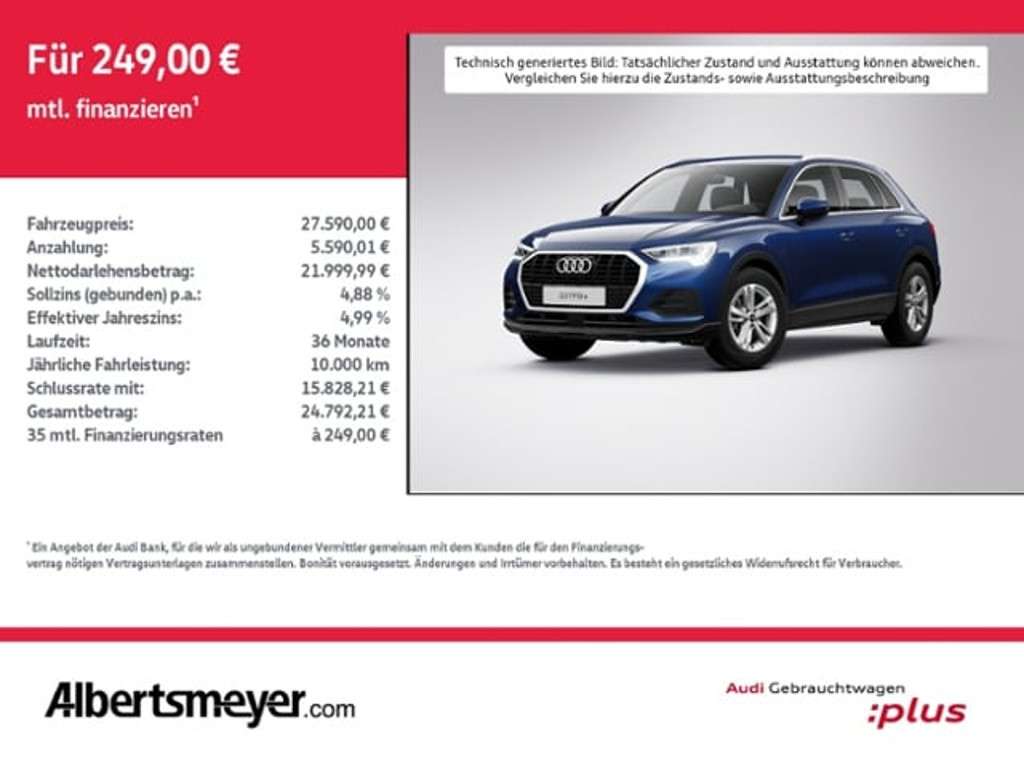 Audi Q3 2022 Hybride Benzine