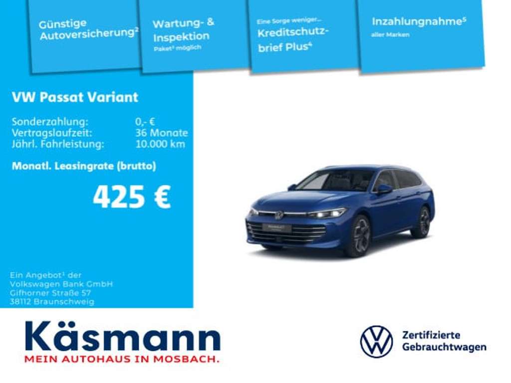 Volkswagen Passat 2025 Hybride Benzine