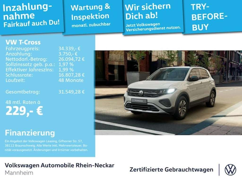 Volkswagen T-Cross 2025 Benzine