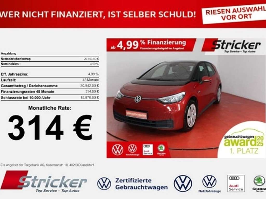 Volkswagen ID.3 2023 Elektrisch