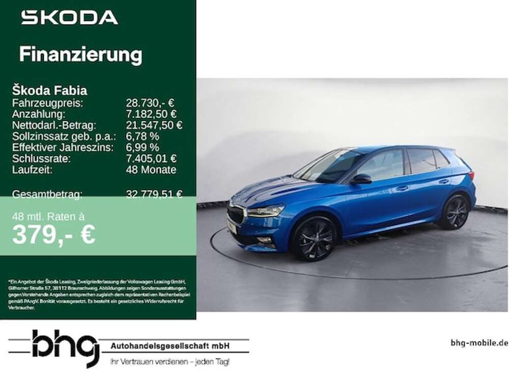 Skoda Fabia 2024 Benzine