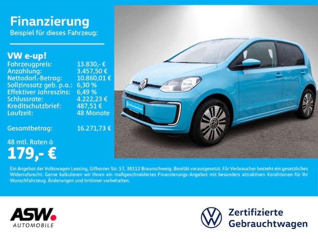 Volkswagen e-Up! 2021 Elektrisch