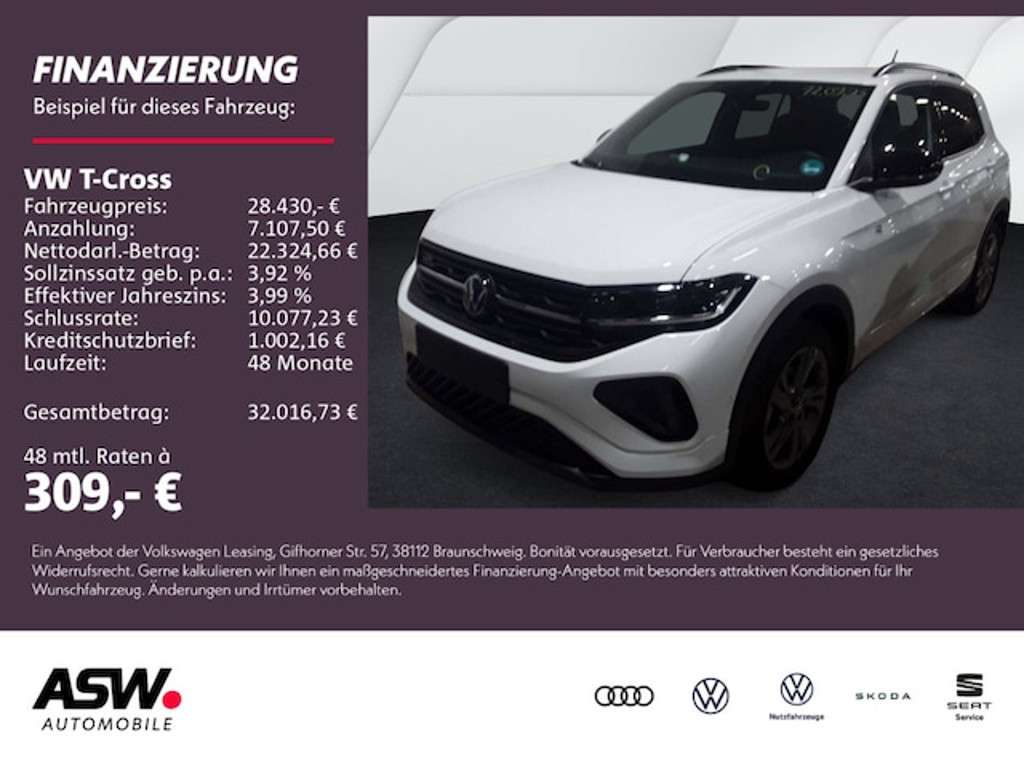 Volkswagen T-Cross 2025 Benzine