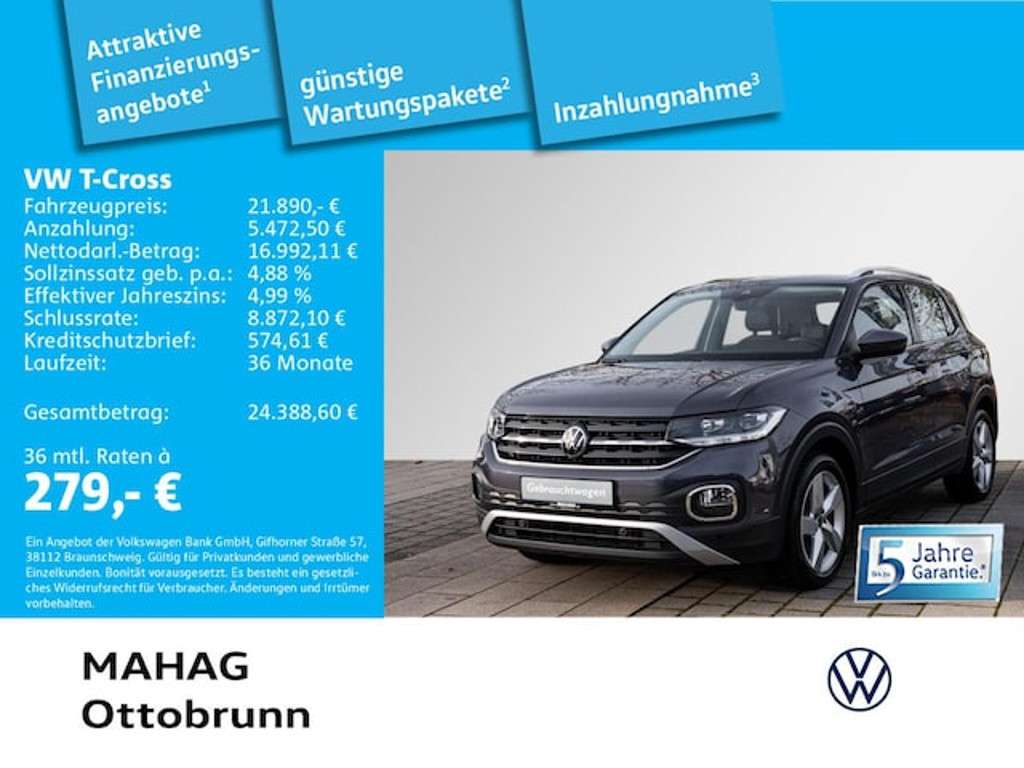 Volkswagen T-Cross 2023 Benzine