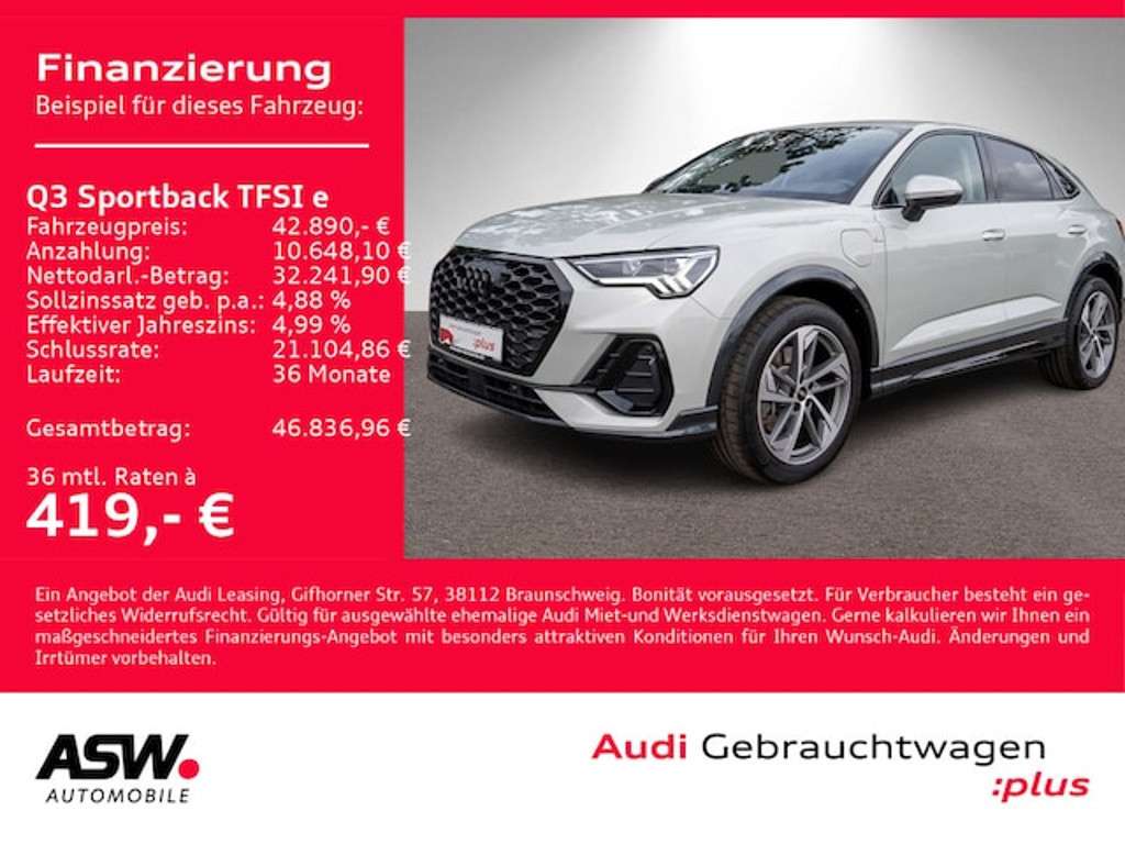Audi Q3 2023 Hybride Benzine