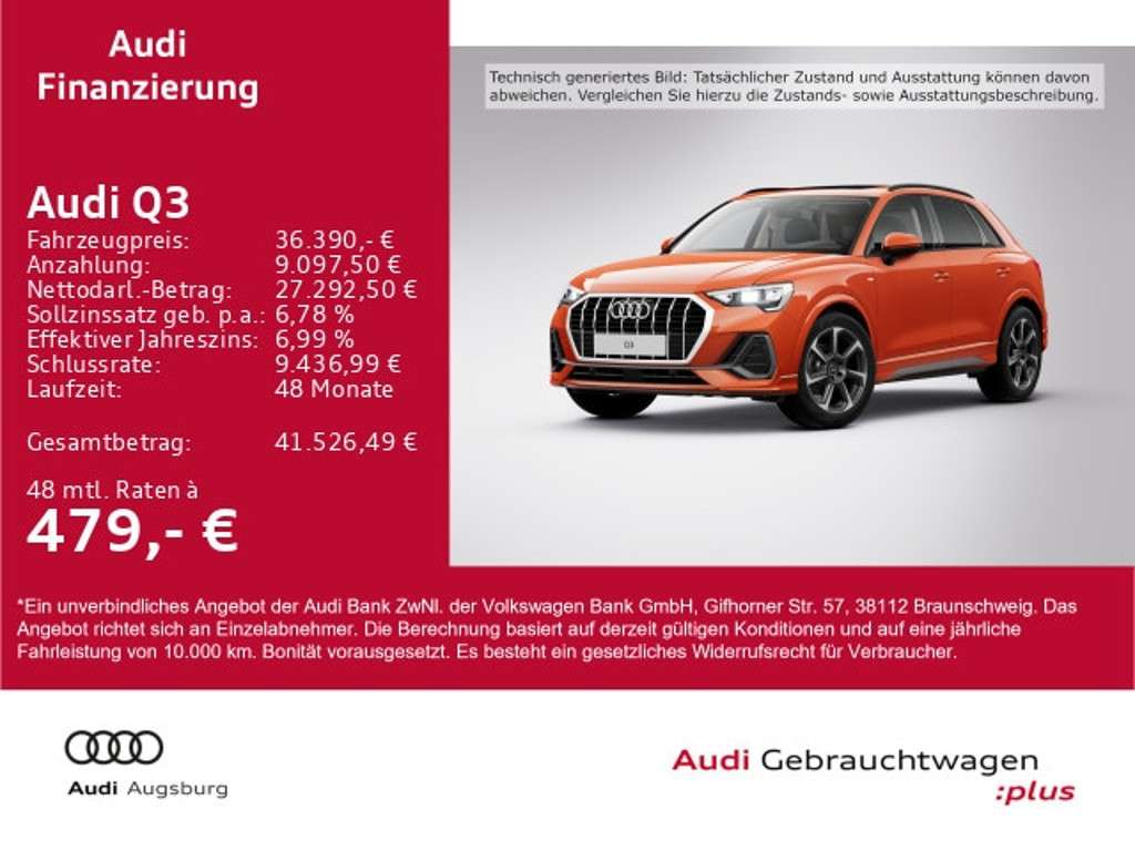Audi Q3 2023 Benzine