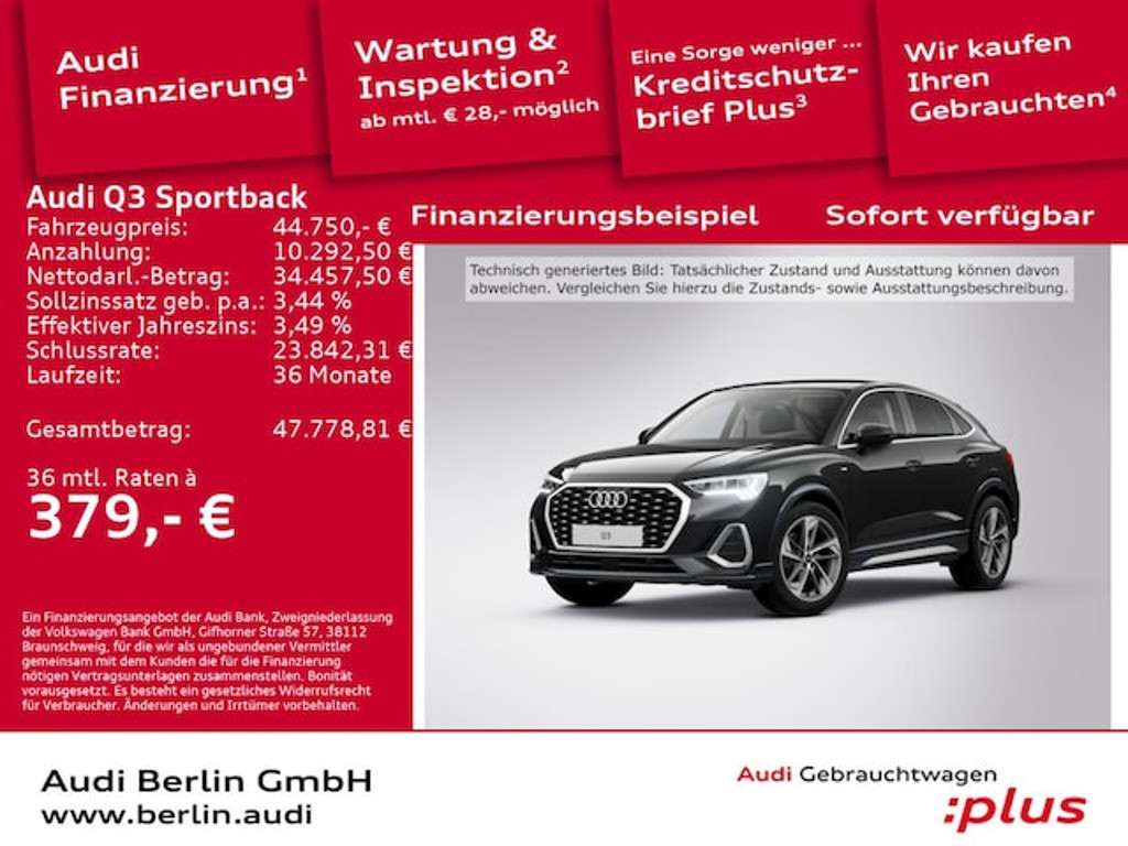Audi Q3 2025 Benzine