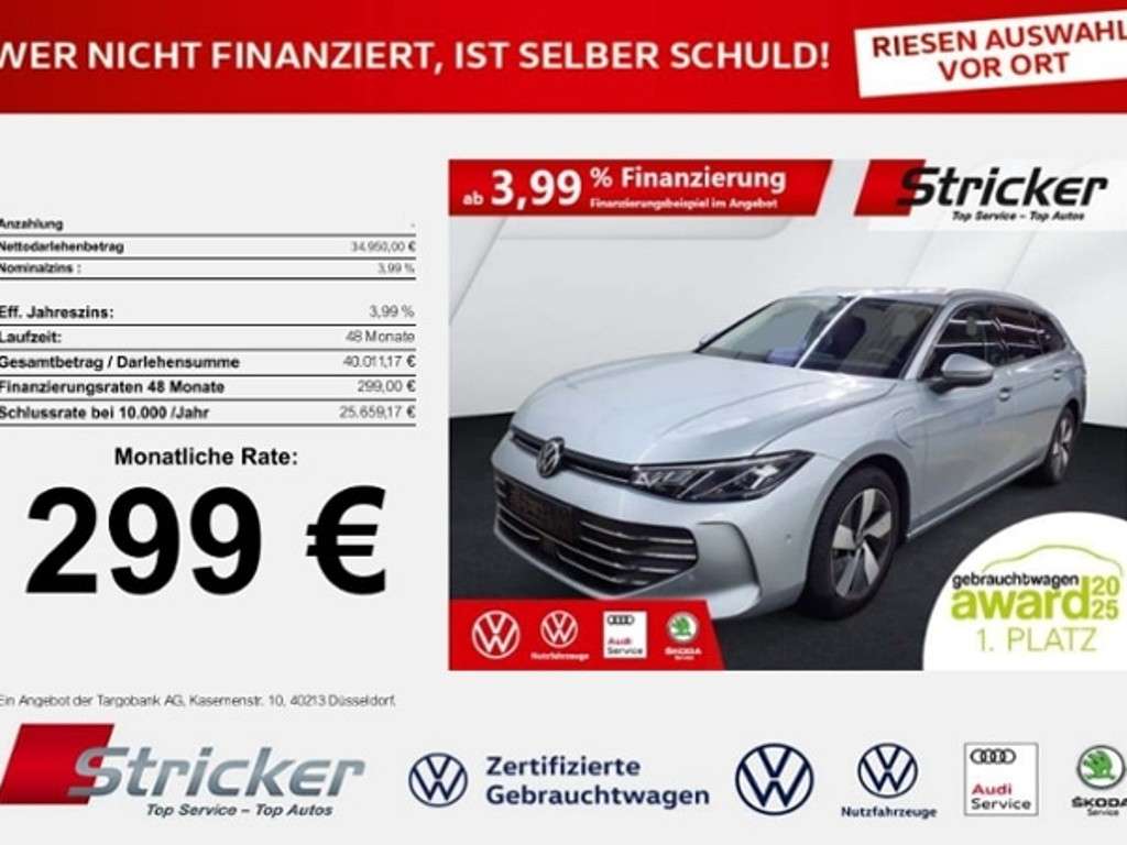 Volkswagen Passat 2025 Hybride Benzine