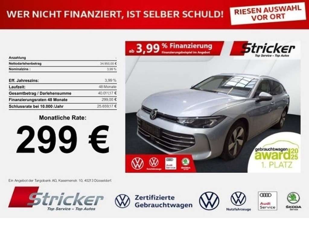 Volkswagen Passat 2025 Hybride Benzine