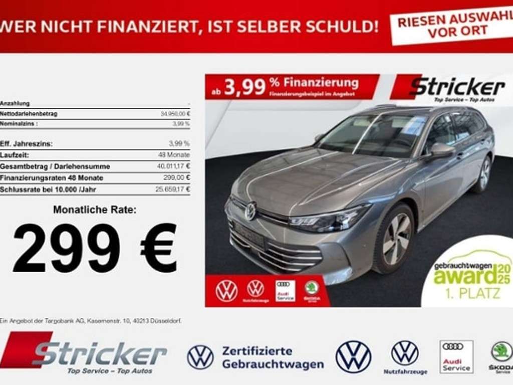 Volkswagen Passat 2025 Hybride Benzine