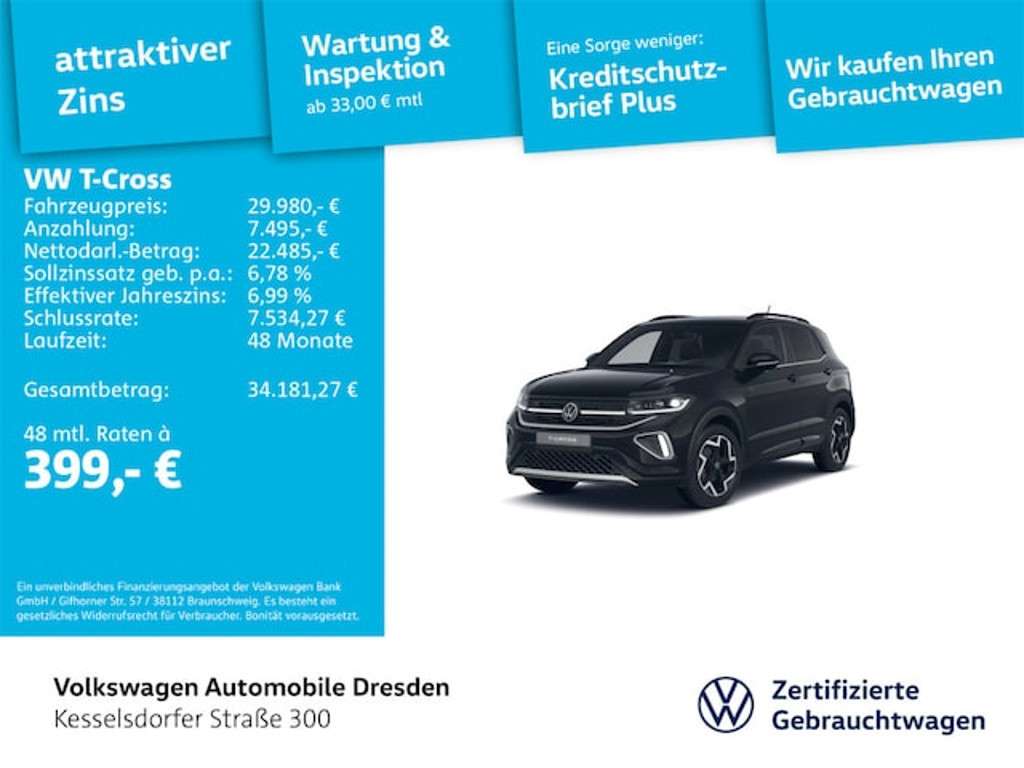 Volkswagen T-Cross 2025 Benzine