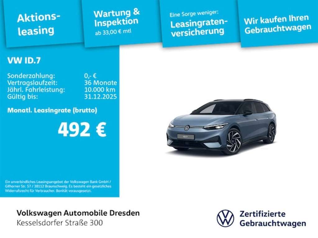 Volkswagen ID.7 2025 Elektrisch