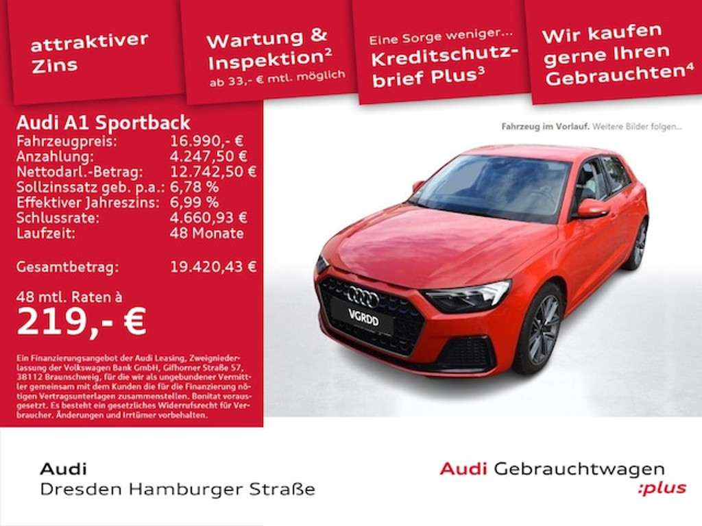 Audi A1 2021 Benzine
