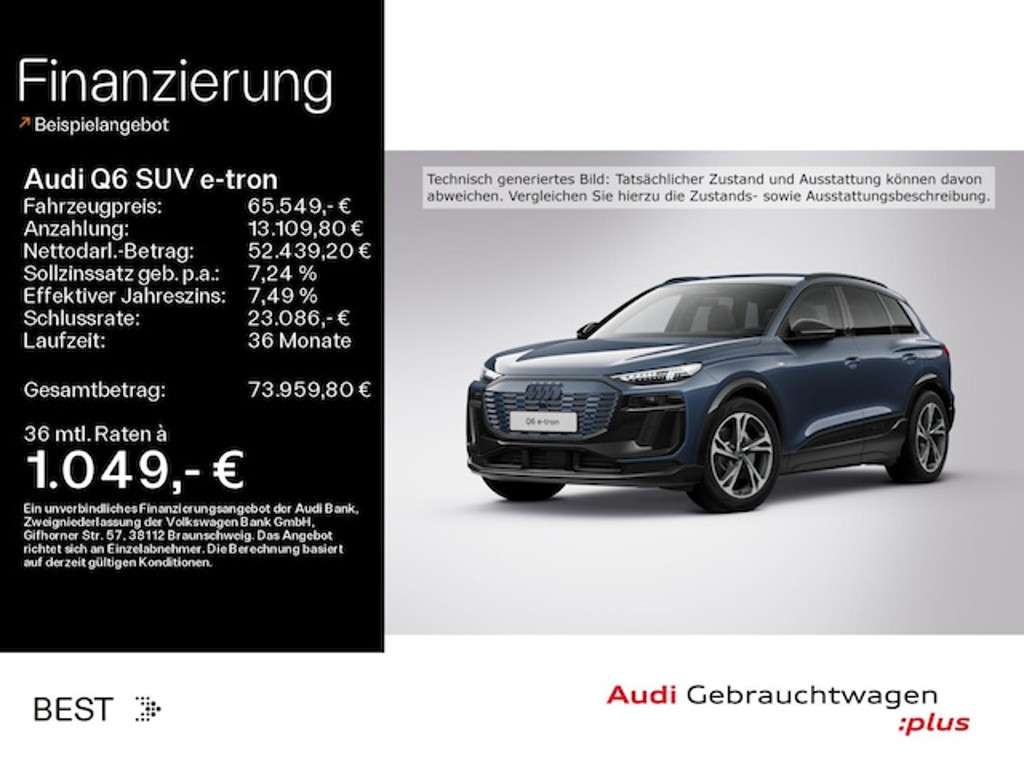 Audi Q6 e-tron 2025 Elektrisch
