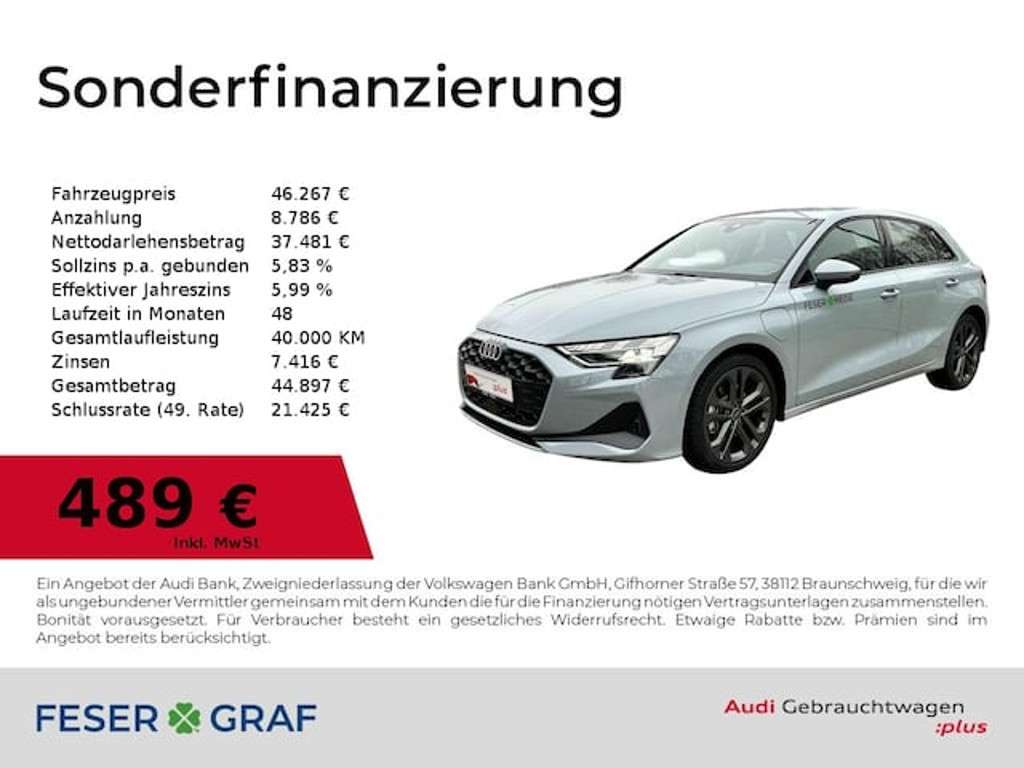 Audi A3 2025 Hybride Benzine