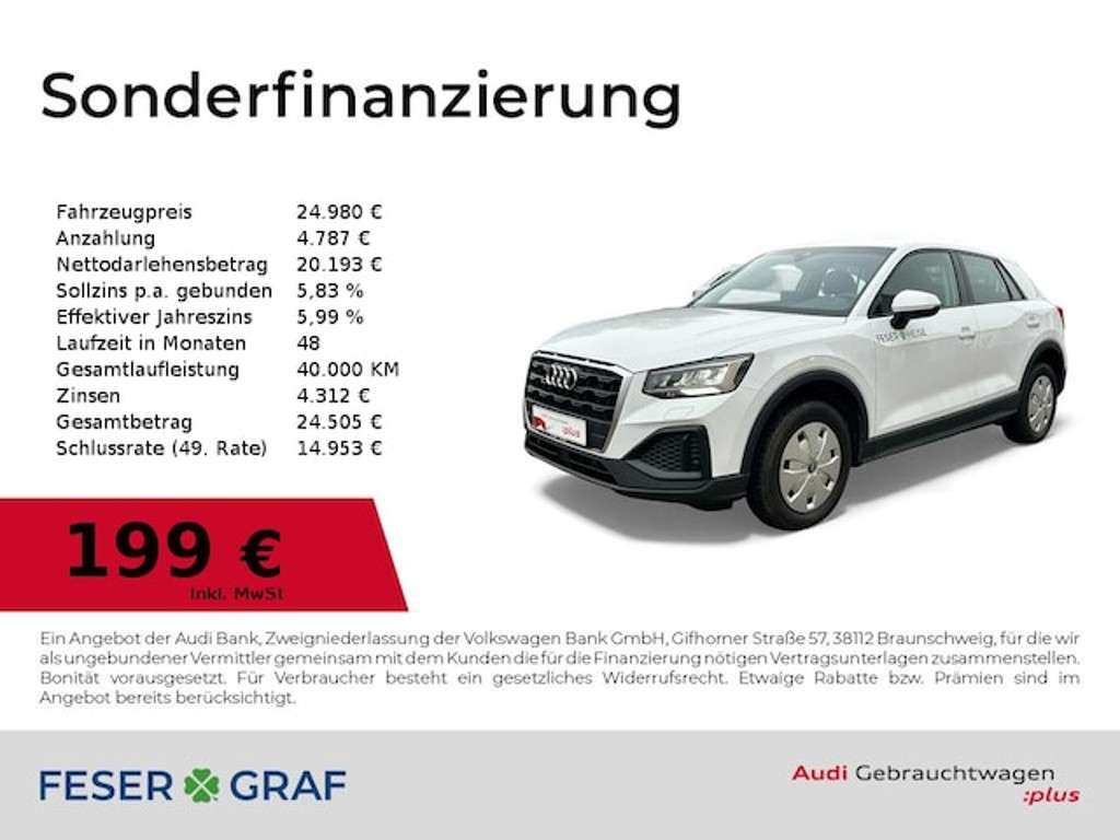 Audi Q2 2025 Benzine