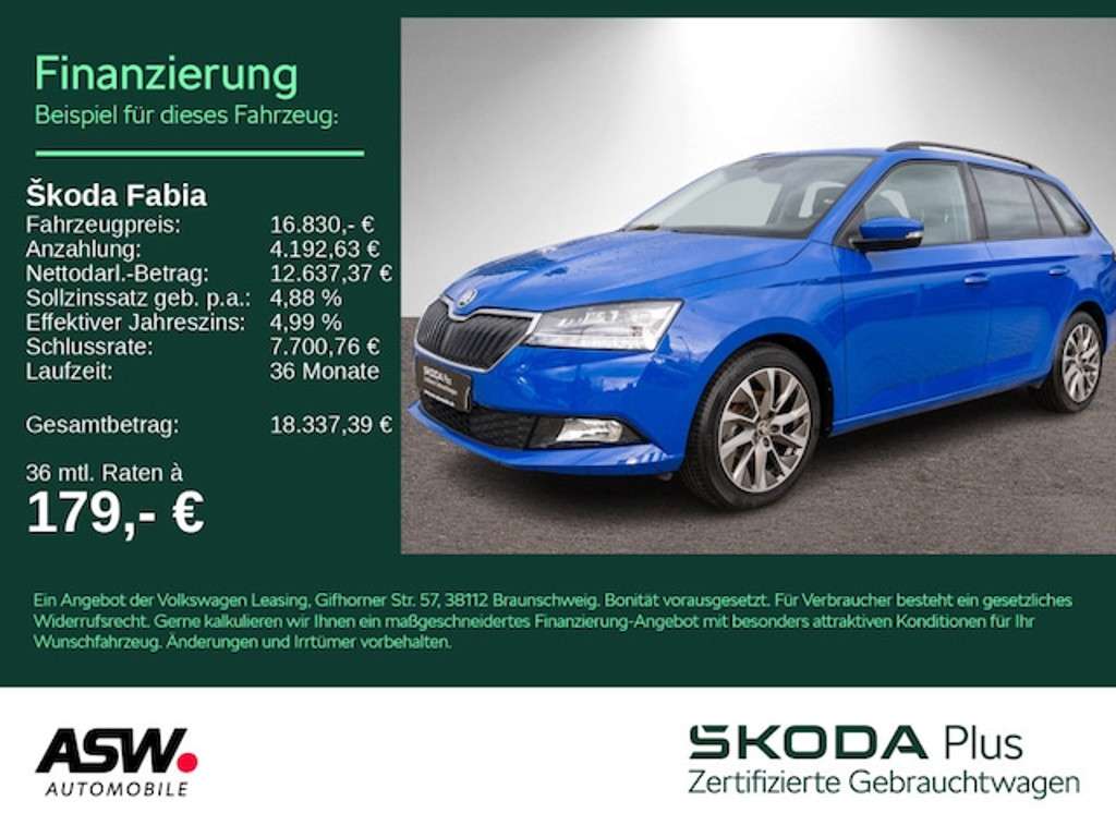 Skoda Fabia 2022 Benzine