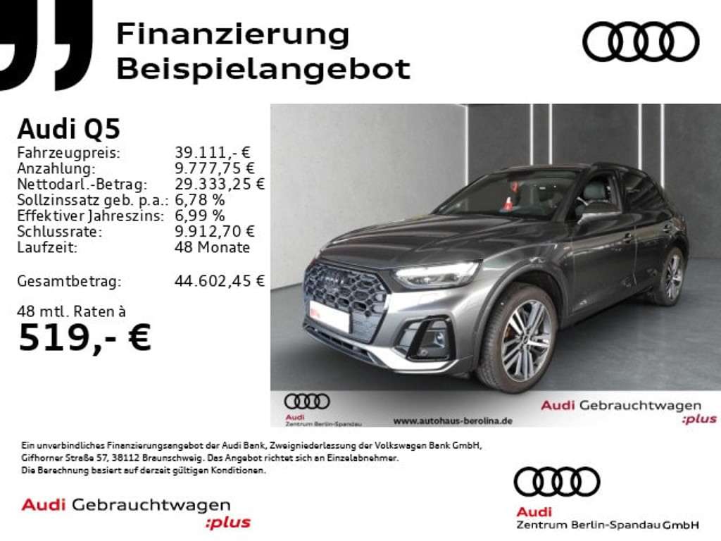 Audi Q5 2022 Hybride Benzine
