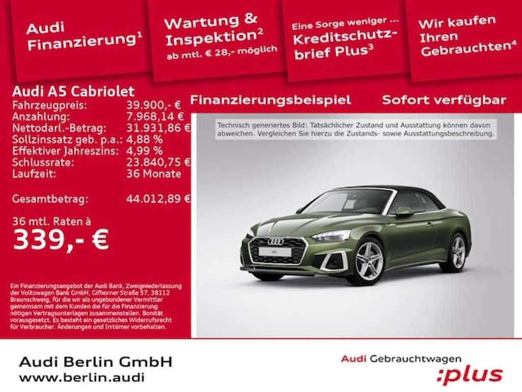 Audi A5 2023 Benzine