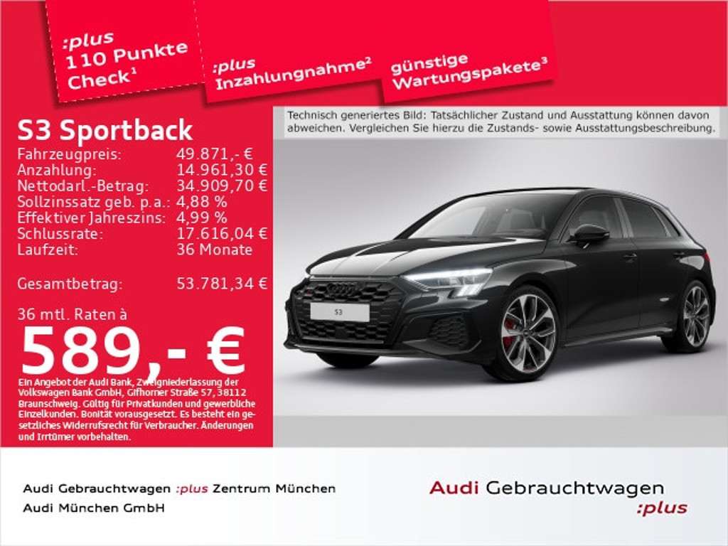 Audi S3 2024 Benzine