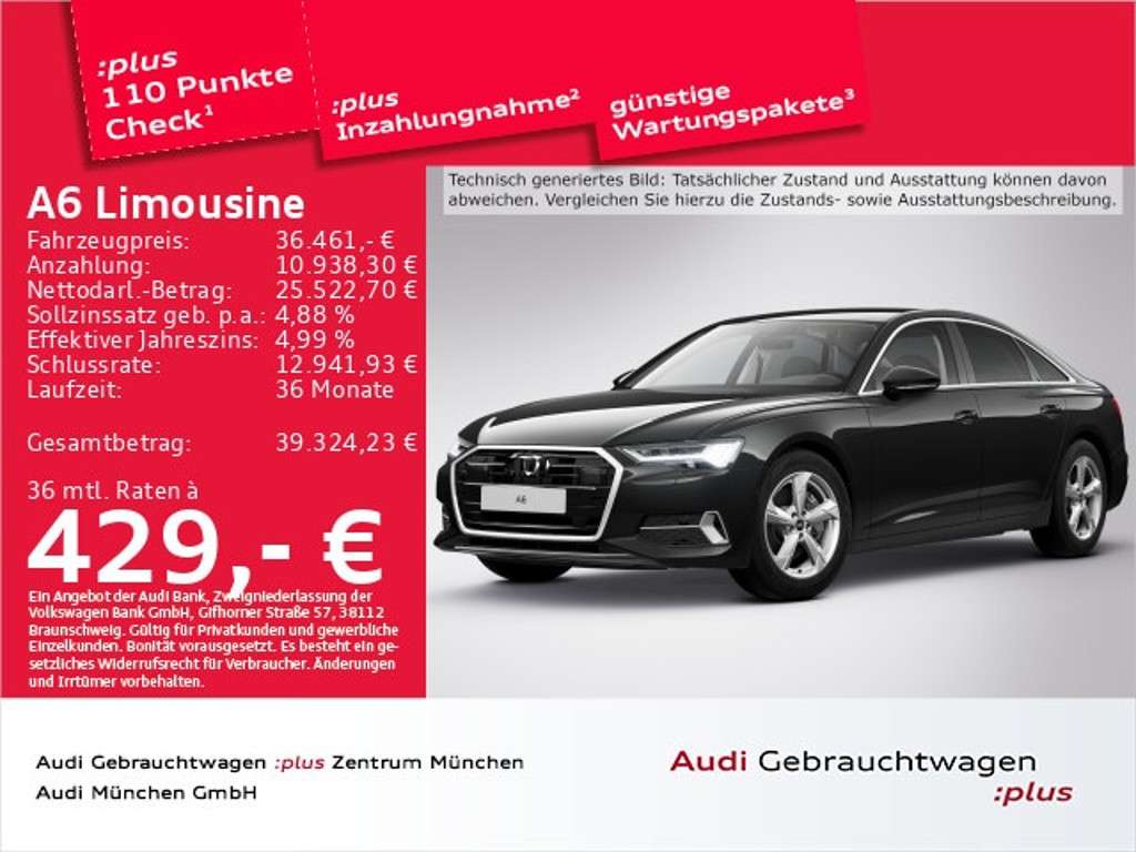 Audi A6 2023 Benzine