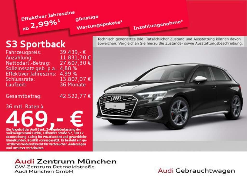 Audi S3 2024 Benzine