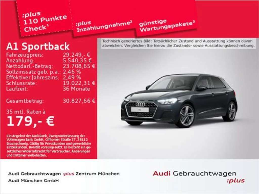 Audi A1 2025 Benzine