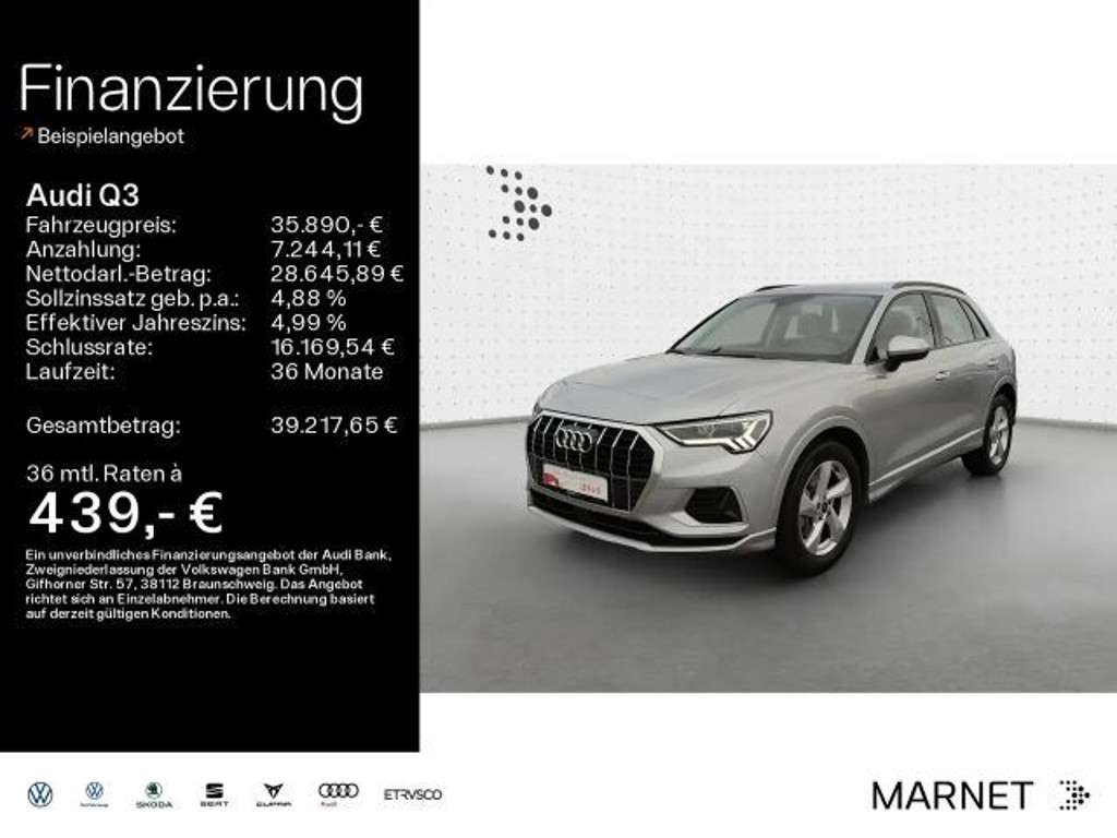 Audi Q3 2021 Benzine