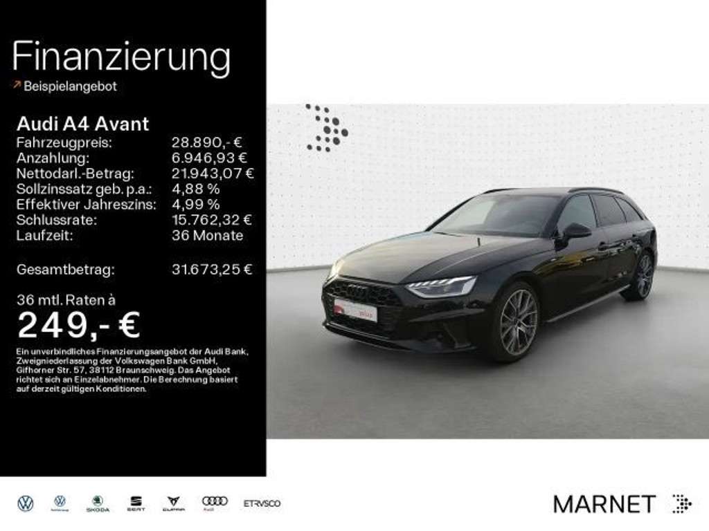 Audi A4 2022 Benzine