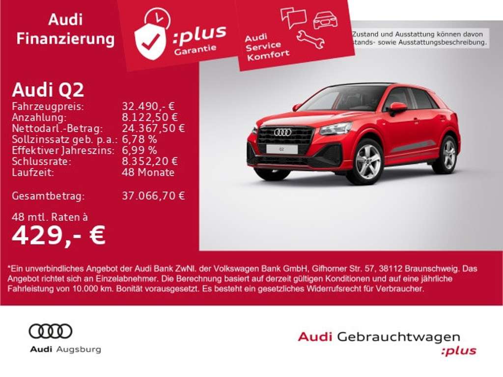 Audi Q2 2025 Benzine