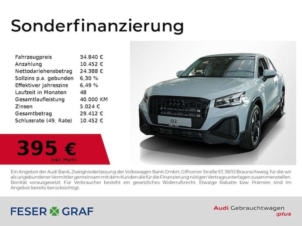 Audi Q2 2025 Benzine