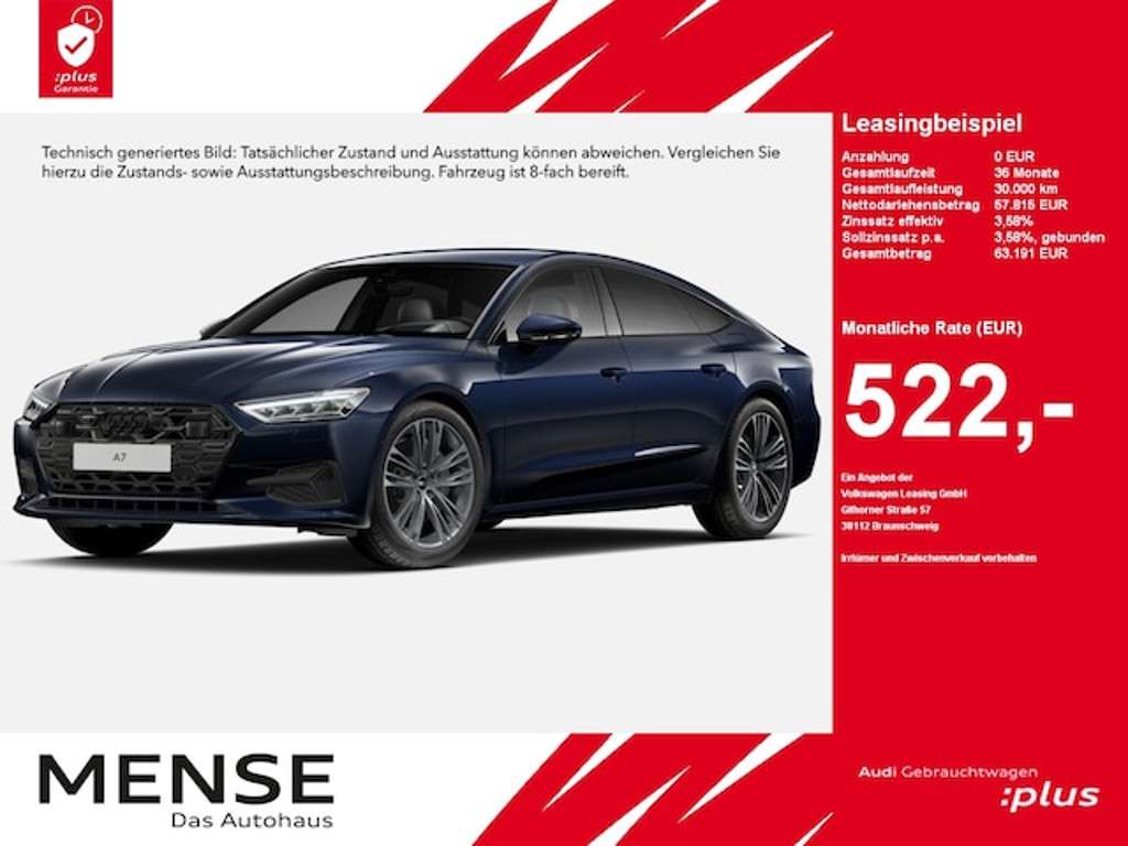 Audi A7 2025 Hybride Benzine